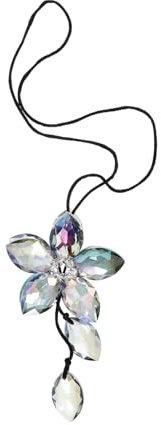 ORFOFE Strass-Herz-kristall- Für Ornamente Rückspiegel Hängen Kristall Dekorative Autozubehör