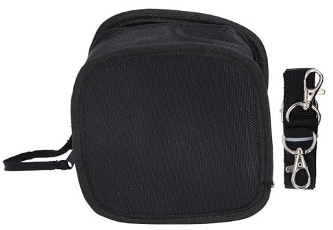 Kuuleyn Camera Filter Carrying Case Mirrorless Camera Filter Bag Large Capacity 9 Slots Nylon Filter Bag with Adjustable Shoulder Strap