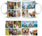 Panther Print Personalised Custom Photo Mug - Add Your Own Image, Text, Logo - Customisable 11oz Coffee Cup, Gift for Birthdays, Holidays, Weddings - Durable Ceramic, Dishwasher & Microwave Safe