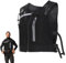 Coikes Laufweste Reflektierend für Herren Damen, Ultraleicht Laufrucksack Reflektierende Weste Atmungsak Verstellbare Reflektorweste Running Vest mit Taschen für Joggen Fahrrad Wandern