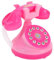Vaguelly Toy Telephone for Boy Girl Vintage Rotary Phone Simulation for Pretend Play Educational Miniature Toy for Dollhouse Interactive Role Play for Boys and Girls