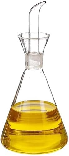 CUPERINOX Oliera in Vetro antigoccia per Olio di Oliva, Resistente e Facile da Pulire, Gourmet Oil Collection (125 ml)