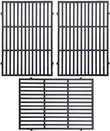 SafBbcue Grillroste für Weber Genesis II 600 Series Grills 66096 Gusseisen Grillroste Ersatzteile für Weber Genesis II E 610 S-610 Genesis II LX E-640 S-640 63010001 Grillrost Rost