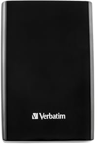 Verbatim Store 'n' Go Slim Portable SSD 1 TB, USB 3.2 Gen 1 SSD, hasta 5 Gbps con Conector USB-C y Adaptador, Software de Copia de Seguridad Nero Compacto, Ligero y fiable para Mac, PC, Color Negro