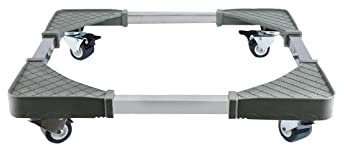 Untergestell für Waschmaschine, Geräteräder, verstellbar, Kühl-/Gefrierschrankwagen, beweglicher Waschmaschinensockel, Breite 50–60 cm, Länge 50–63 cm, Klimaanlagensockel für Geschirrspüler, Weinkühl