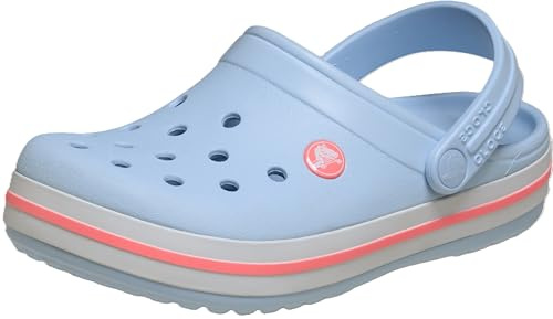 Crocs Crocband Sabots Bleu givré/goyave pour Enfant Pointure 43, Goyave Blue Frost, 27/28 EU