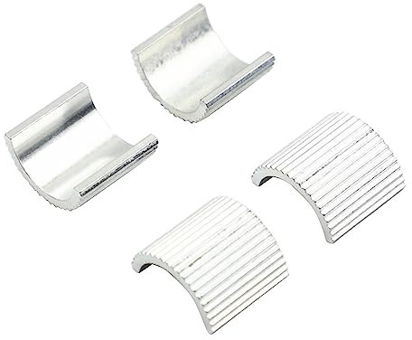 Fcnjsao Abrazadera elevadora para manillar de motocicleta de 22 mm, 7/8 pulgadas a 28 mm, 1-1/8 pulgadas, adaptador de cuñas espaciadoras para manubrio
