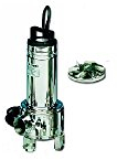 Lowara Pompa sommergibile acque reflue DOMO20VXT/B Vortex 1,5kW 2Hp 3x400V