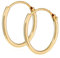 NKlaus PAAR 585 echt GOLD HERREN Creolen Ohrring Ohrschmuck Ohrhänger 15 mm 1747