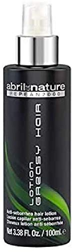 abril et nature - Haartonikum für fettiges Haar - Greasy Hair - Reine und gesunde Kopfhaut - Bekämpft übermäßige Fettproduktion - Professionelle sebumregulierende Behandlung - 100 ml