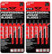 TopsTools T101BIF Lot de 10 lames de scie sauteuse stratifiées compatibles avec Bosch Dewalt Makita Milwaukee et bien plus encore