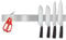 MASS DYNAMIC Magnetic Knife Holder for Wall,20-Inch Stainless Steel Storage Magnetic Knife Rack with Powerful Magnets, Multipurpose Kitchen Knives/Utensil/Tool Holder, Solid Wall Mounted Installation