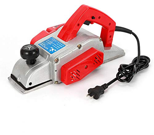 Pialla elettrica da 220 V, 1300 W, 90 mm, pialla per legno + affilacoltelli