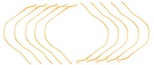 Pilipane Vorfach-Anschlüsse,Fliegenfisch-Vorfach-Verbindungsspule, 20LB Orangefarbene Verbindungsspule Für Fliegenfischschnur