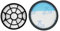 Compatibile for Rowenta Swift Power Cyclonic RO2910 RO2913 RO2915 RO2932 RO2933 RO2957 RO2981 Filtro HEPA Pezzi di ricambio Accessori NoZR904301 (Color : Set 1)
