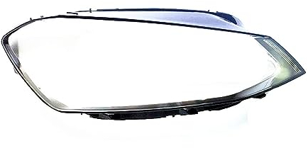 LiuROSE Auto Front Scheinwerfer Linsen Abdeckung für VW Golf 7 MK 7 MK7 GTI 2014-2017,Scheinwerfer Objektiv Abdeckung Transparent Lampenschirm Abdeckkappen,C-Left and Right