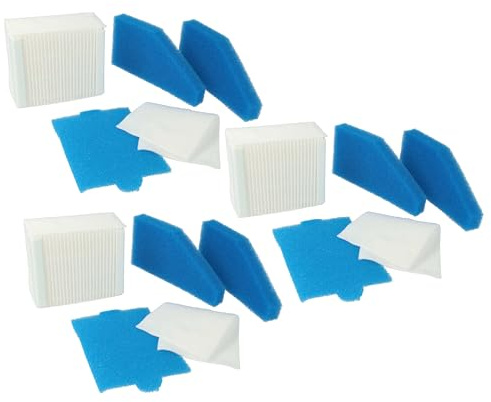 vhbw 15x Filter Ersatz für Thomas 787241 | 787276, 99 (Filterset) für Staubsauger