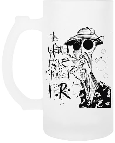 OLDRYTEE Gli Strani Sono Diventati Professionisti Boccale Trasparente Con Manico In Vetro Per Birra