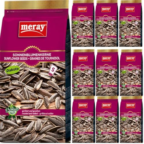 Con Pufai Grocery, semillas de girasol Dakota saladas 250 gramos x 10 piezas