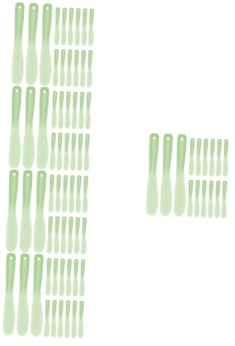 Healeved 100stücke Spatel Für Make-up Und Kosmetik Vielseitige Mischwerkzeuge Für Foundation Gesichtspflege Und Leicht Zu Reinigen Und Handlich