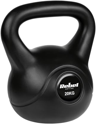 Rebel Kettlebell Bitumen 20 kg PVC RBA-2320