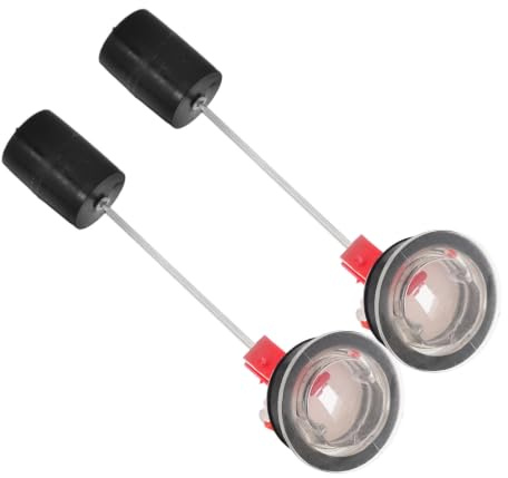 Happyyami Kraftstoffanzeige Für Generatoren 2 Stück Kraftstofftank Messgerät Mit Zylindrischer Schwimmerstange Ersatz Für Gasgeneratoren Et950 650 145 154 170 1Kw 2Kw