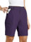 WILLIT Damen Shorts Wanderhose Kurze Hose Sommer Cargohose Radhose Stretch Sporthose Golfshorts Schnelltrocken Wander Outdoor Leichte Reise Shorts mit Taschen Lila M