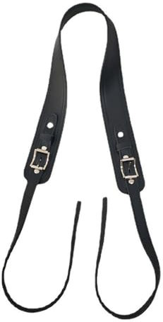 XANHOY Bequemer, gepolsterter Tuba-Gürtel, Ersatzgurt, verstellbar, Leder, Tuba-Gürtel, Musikinstrument-Zubehör