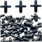 50pc Connettori di irrigazione a goccia Connettori di irrigazione robusta TIFICAZIONE AGGIORNAMENTO DEL TUBING PVC 4/7 BAB CAPILLARI