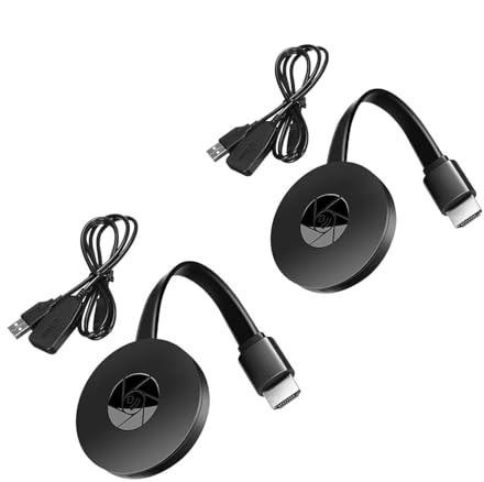 Boîtier TV - Accès Gratuit à Toutes Les chaînes - Adaptateur d'affichage HDMI - Projecteur d'écran sans Fil PC vers TV - Streaming sans Fil