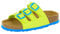 Lico Mädchen Bioline Kids Pantoletten, Lemon/ Blau, 41 EU