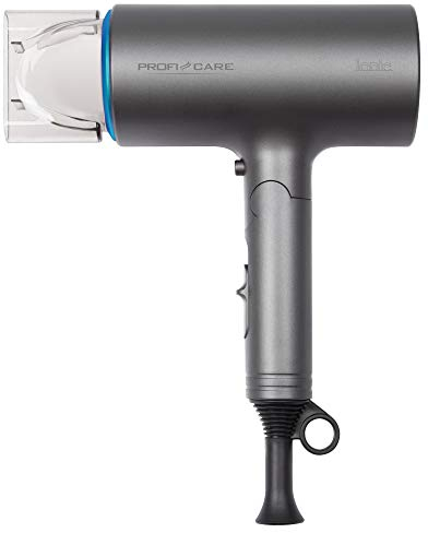 ProfiCare® Haartrockner klappbar |1600W | kompakter Hair Dryer für Reisen | Ionisierungsfunktion für glänzendes Haar | Reiseföhn | 3 Stufen | Soft Touch - Gehäuse | Reisefön klein | PC - HT 3073 blau