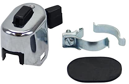 Lichtschalter Aus Blinker Schalter Universal chrom 2 Knöpfe kompatibel mit Puch Mokick Mofa Moped