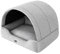 Hundehöhle Hundebett Katzenbett Hundehütte Haustierbett Hundehaus Hundeliegen Hundesofa Korb Sofa Hundekissen Schlafplatz, Asche, 82x58 cm