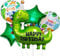 5 Pezzi Palloncini Foil Dinosauro, XXL Palloncini Happy Birthday Dino, Dinosauro Palloncini Compleanno, Dino Palloncini per Bambini Compleanno Giungla Dino Festa, Ragazzo Compleanno Decorazione
