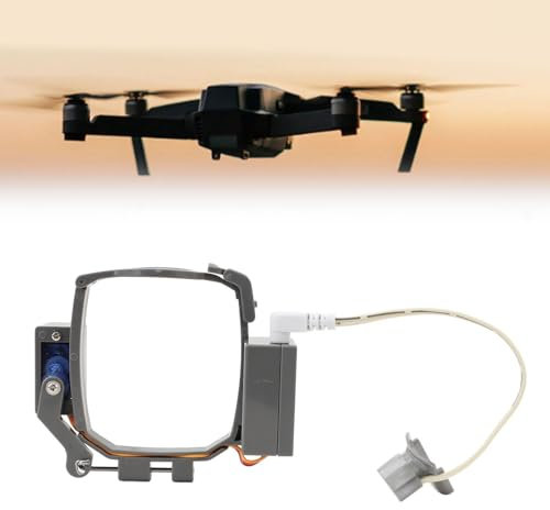 Yanmis Lanzamiento de Carga útil de Drones, Dispositivo de Caída para Mavic 2 Pro para Mavic 2 Zoom,Dispositivo de Transporte de Entrega de Clip de Drones para Liberación de Cebo de Pesca