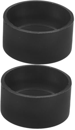 MUSISALY 2pcs Stereoscopic Microscope Eyepiece Rubber Eyecup Comfortable Fit for Binoculars Reduces Eye Fatigue Compatible Various Models for Prolonged Use