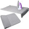Ironing Mats Table Top Ironing Boards, Foldable Portable Travel Iron Mat ironing board padding, Cotton Anti-Scald Ironing Pad for Steam Pressing on Tabletop or Bed Thicken Iron Mat (48cm x 85cm)