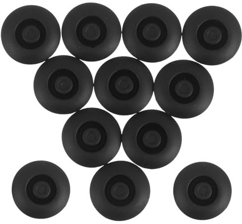 CVUTOVO Bouchons en Caoutchouc Noir pour Trous de 12 MM, Lot de 12, Protection Étanche pour Portières, Châssis et Bas de Caisse Automobile