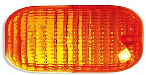 Blinkerglas vorn/hinten für Peugeot Trekker, Squab orange | OEM 6858, passend auf original Blinkergehäuse kompatibel mit Herkules Squab 50 S1A03, Peugeot Trekker 100 2-Takt bis Bj. 1999