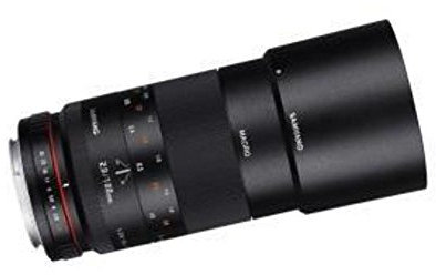 Samyang 100mm F2.8 ED UMC Full Frame Telephoto Macro Lens with Built-in AE Chip for Nikon Digital SLR Cameras