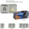 Renata Uhrenbatterie SP 371 ///;(370+) SR920SW (SR69,AG6,LR921,LR69,171);1 Pack