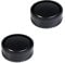 (2 Pack) VKO Front Body Cap & Rear Lens Cap Replacement for Sony a6500 a6300 a6000 a5100 a5000 A7SII A7R/S A7RII NEX-5 5R 5N NEX-6 NEX-7 E Mount Camera Body & Lens, Replaces ALCB1EM ALCR1EM