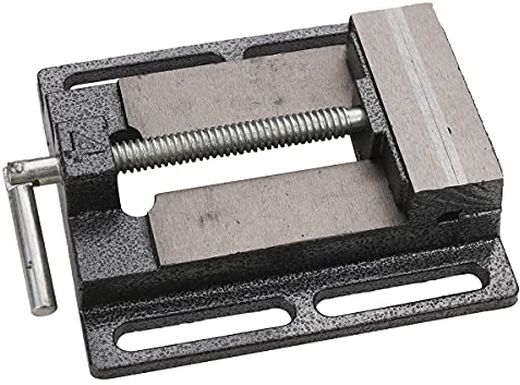 KS TOOLS 500.8456 - Etau à Mors Parallèle 100m - Ouverture 80mm - pour Perceuse sur Colonne 500.8452 et 500.8453