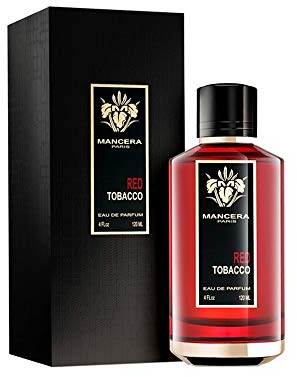 Mancera Red Tobacco Eau de Parfum 120 ml Nuovo in Scatola