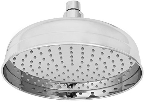 Welfenstein Nostalgie Regenbrause HN081 Retro Regendusche 20cm Messing