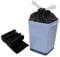 Dynko Sac Poubelle de 10L, Cordon de Serrage Sacs Poubelle, 110 Sacs
