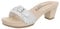 Berkemann Damen Peggy Pantoletten, Silber (Silber/Glitter 021), 36 1/3 EU