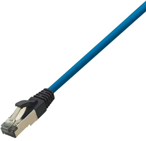 LogiLink Professional - Premium Cat.8.1 Computer Cable Patch Cable, Blue, 2 m