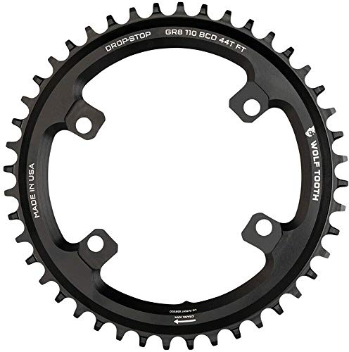 Wolf Tooth Kettenblatt Ø110mm BCD 4-Loch Shimano GRX Black Ausführung 42T 2020 Kettenblätter